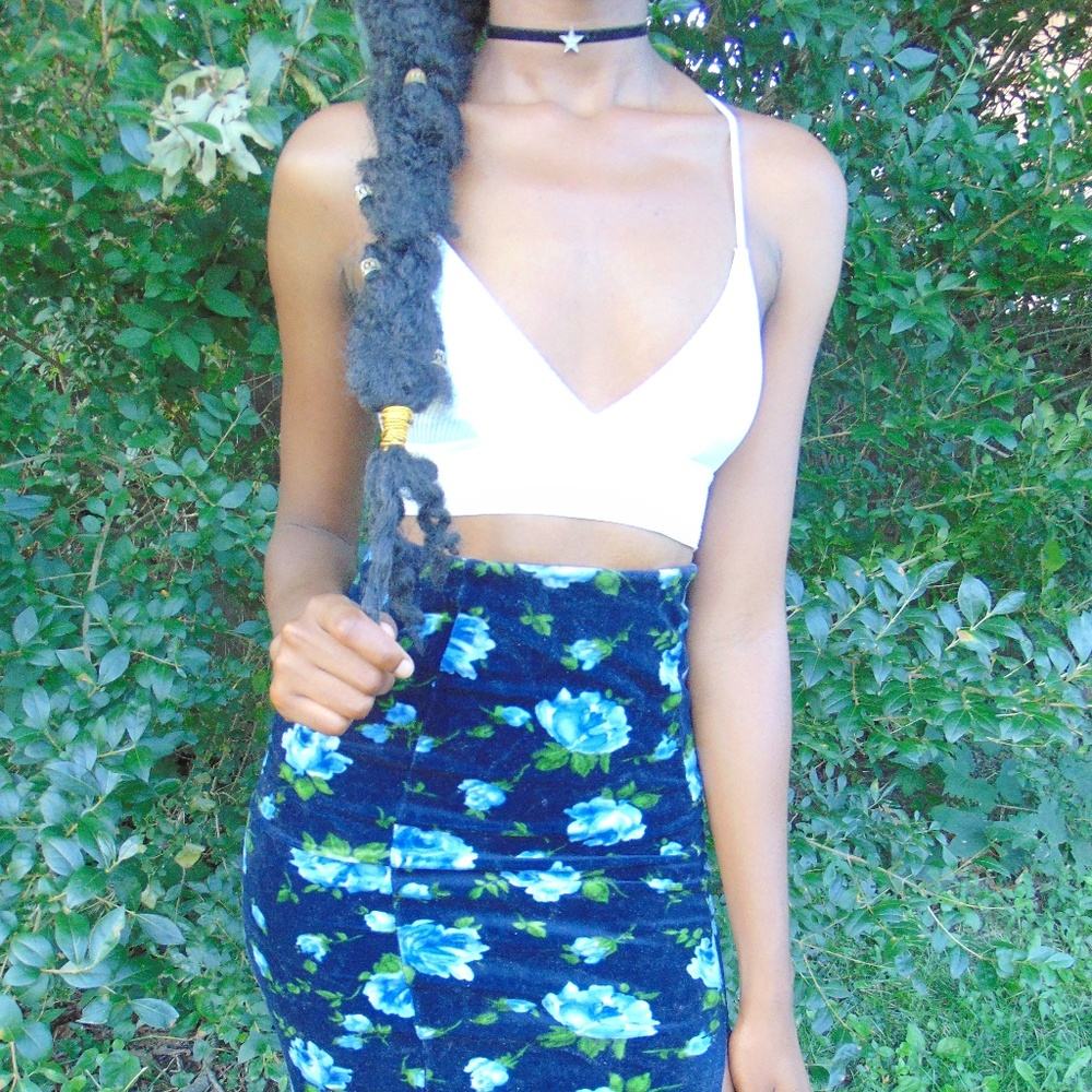 Vintage Flower Skirt SOLD‼️